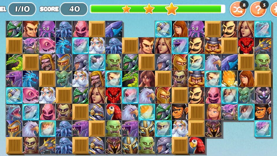 Monsters and Warriors Screenshot