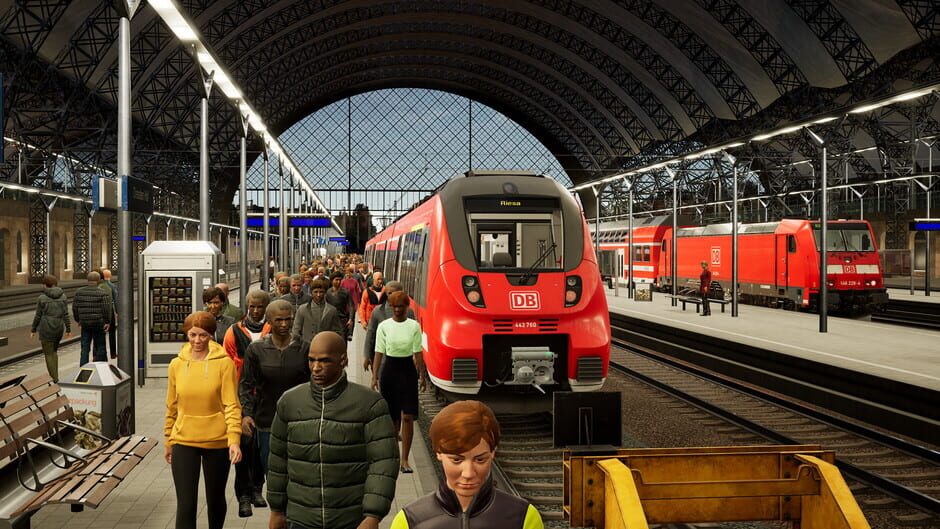 สกรีนช็อตจาก Train Sim World 2: Rush Hour - Nahverkehr Dresden Route (รูปที่ 2)