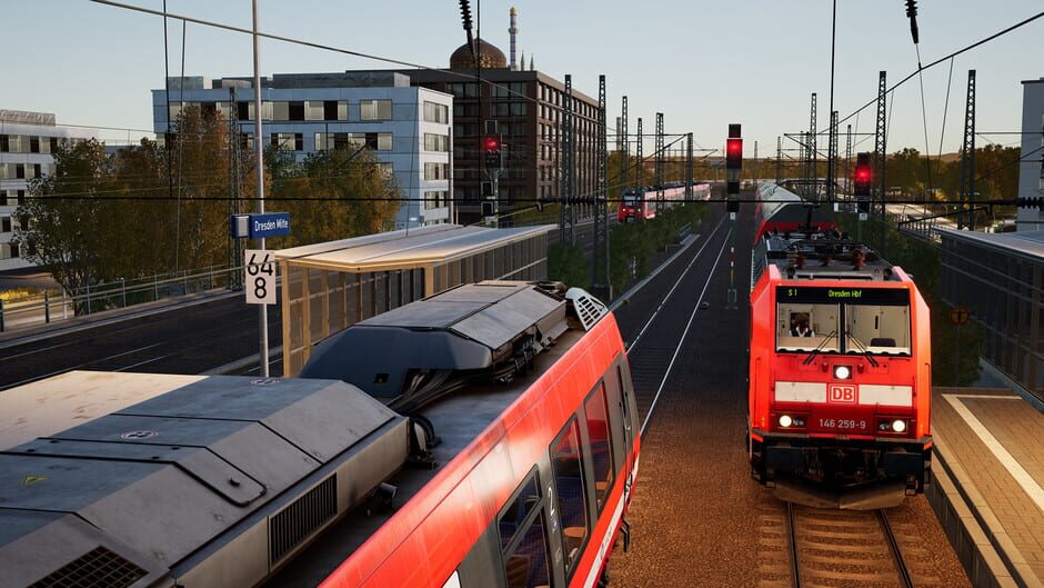 สกรีนช็อตจาก Train Sim World 2: Rush Hour - Nahverkehr Dresden Route (รูปที่ 5)