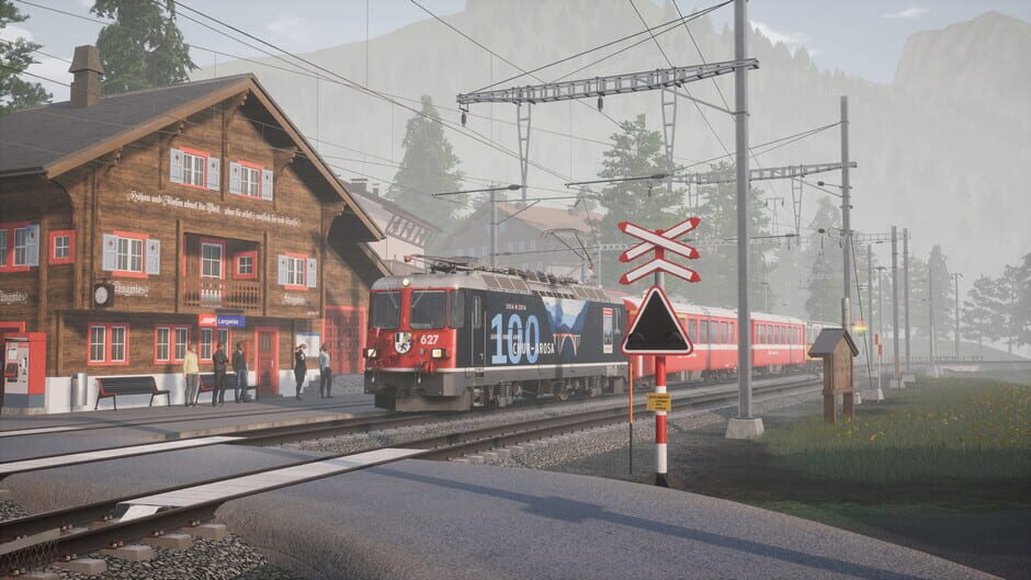 สกรีนช็อตจาก Train Sim World 2: RhB Anniversary Collection (รูปที่ 3)
