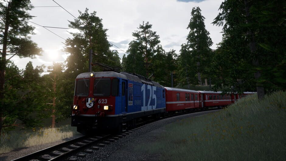 สกรีนช็อตจาก Train Sim World 2: RhB Anniversary Collection (รูปที่ 7)