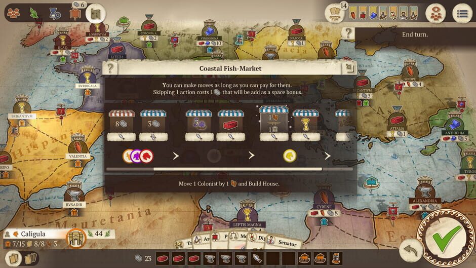 Concordia: Digital Edition - Fish Market Screenshot