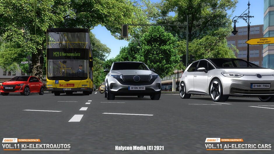 สกรีนช็อตจาก OMSI 2: Downloadpack Vol.11 - AI-Electric Cars (รูปที่ 16)