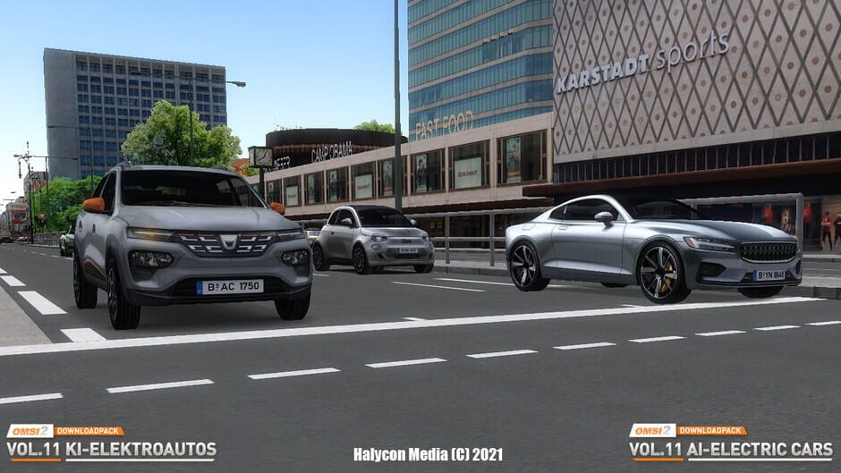 สกรีนช็อตจาก OMSI 2: Downloadpack Vol.11 - AI-Electric Cars (รูปที่ 15)