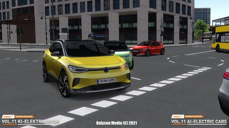 สกรีนช็อตจาก OMSI 2: Downloadpack Vol.11 - AI-Electric Cars (รูปที่ 13)