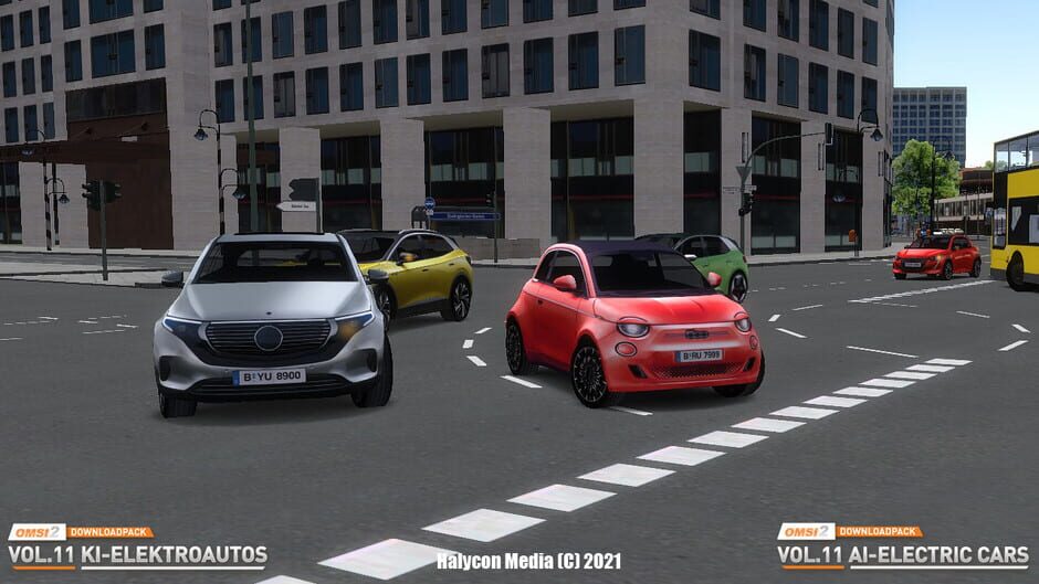 สกรีนช็อตจาก OMSI 2: Downloadpack Vol.11 - AI-Electric Cars (รูปที่ 12)