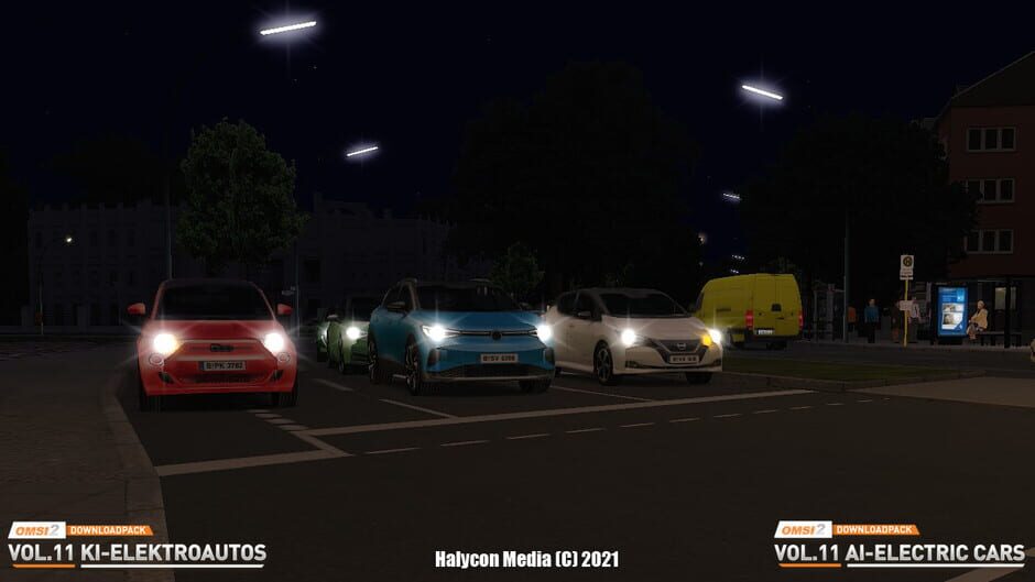 สกรีนช็อตจาก OMSI 2: Downloadpack Vol.11 - AI-Electric Cars (รูปที่ 7)