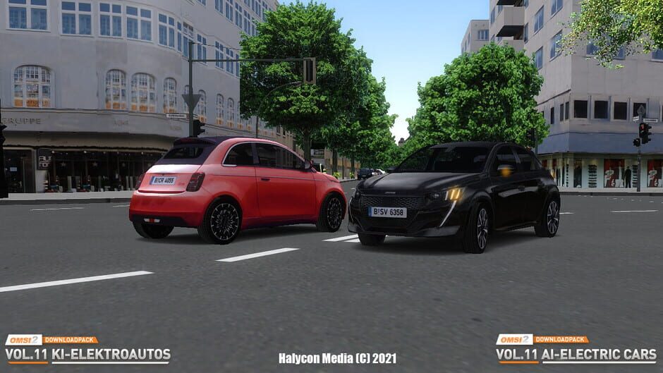 สกรีนช็อตจาก OMSI 2: Downloadpack Vol.11 - AI-Electric Cars (รูปที่ 6)