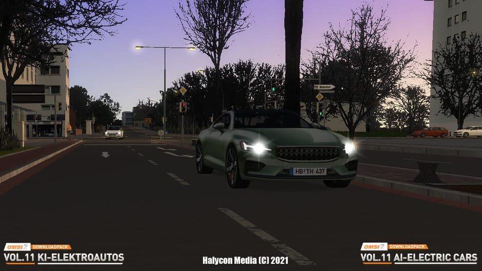 สกรีนช็อตจาก OMSI 2: Downloadpack Vol.11 - AI-Electric Cars (รูปที่ 4)