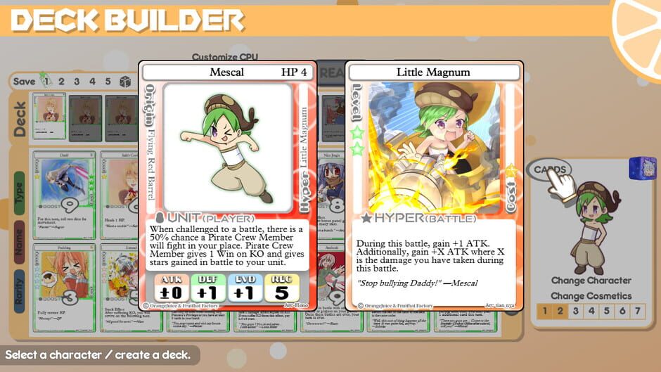 100% Orange Juice: Malt & Mescal Character Pack Screenshot