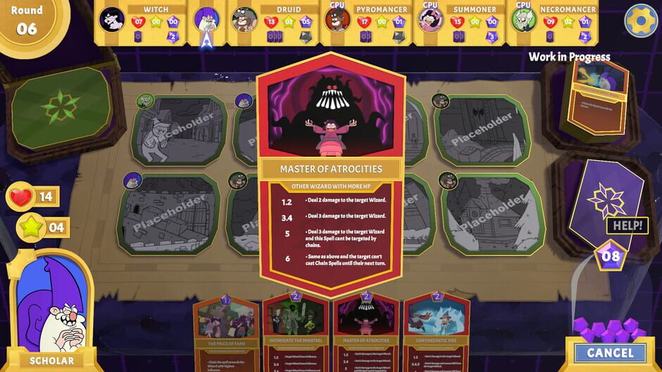 Master of the Wizards Screenshot