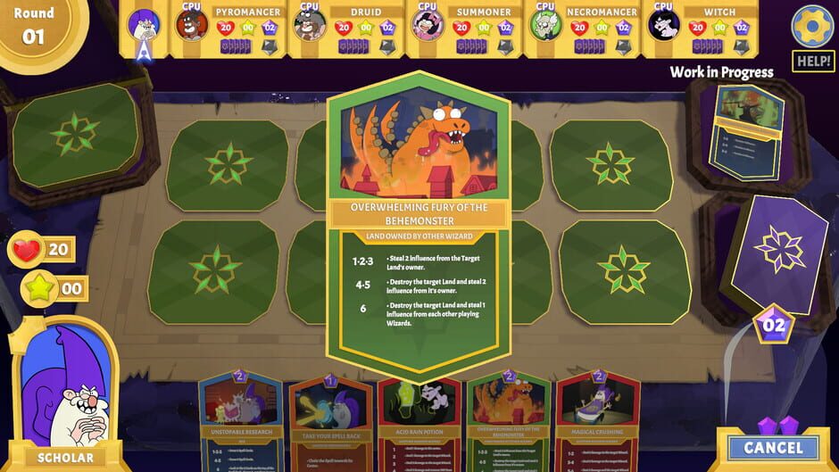 Master of the Wizards Screenshot