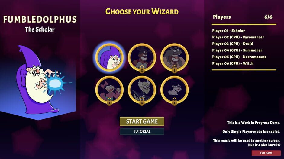 Master of the Wizards Screenshot