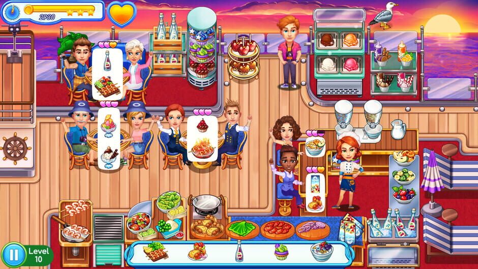 Claire's Cruisin' Cafe: High Seas Cuisine Screenshot
