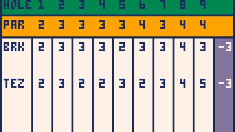 Brendan Keogh's Putting Challenge Screenshot