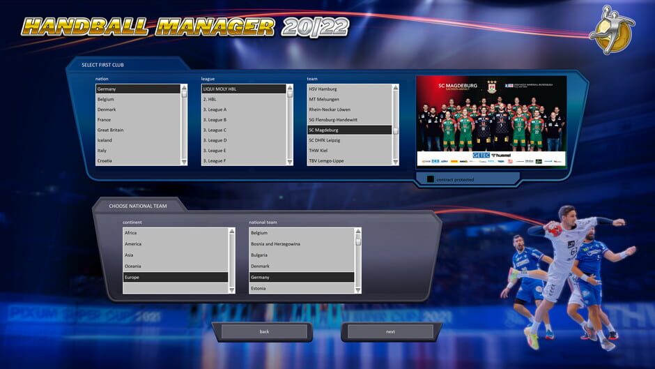 Handball Manager 2022 Screenshot
