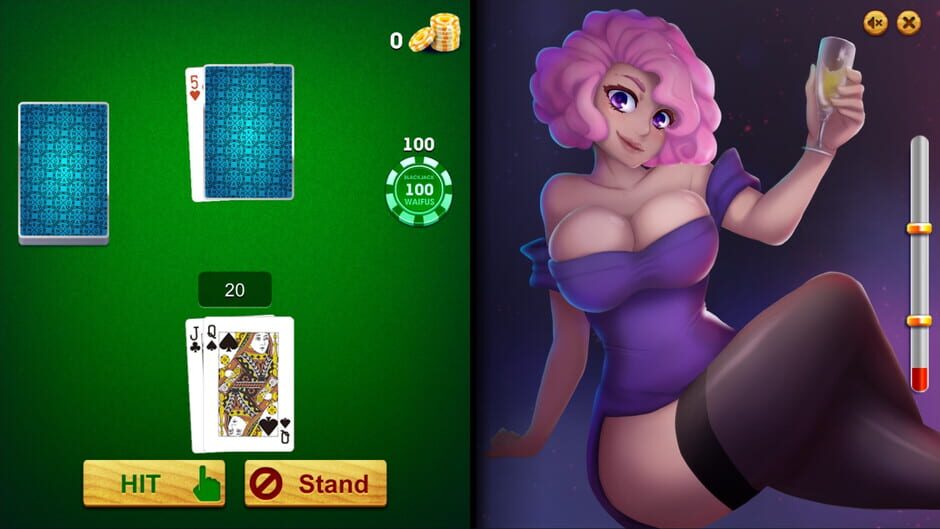 BlackJack and Waifus Screenshot