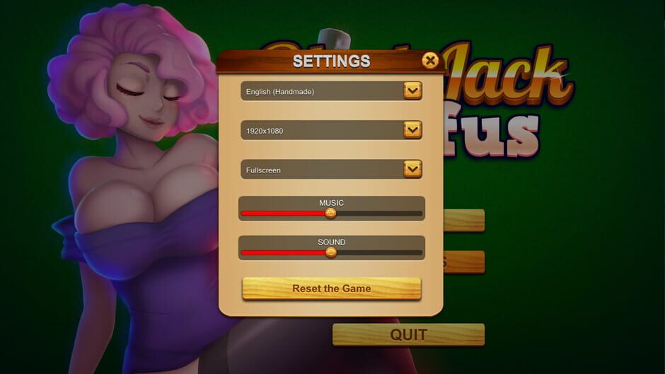 BlackJack and Waifus Screenshot