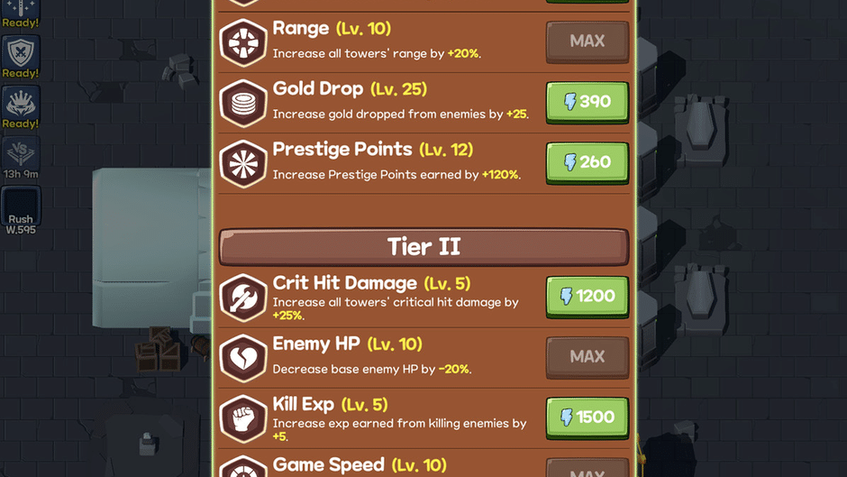 Idle Monster TD: Evolved Screenshot