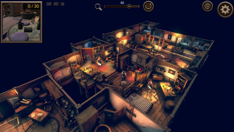 Hidden Tavern Top-Down 3D Screenshot