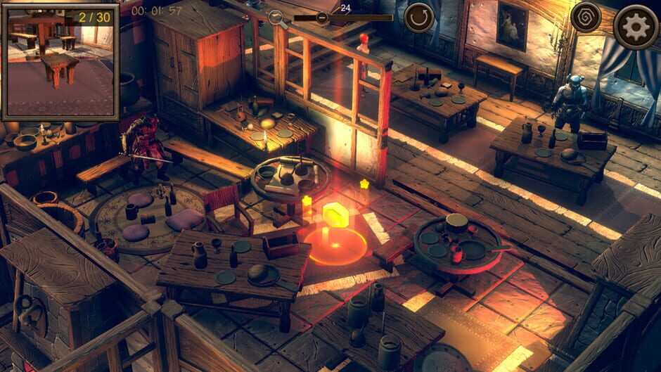 Hidden Tavern Top-Down 3D Screenshot