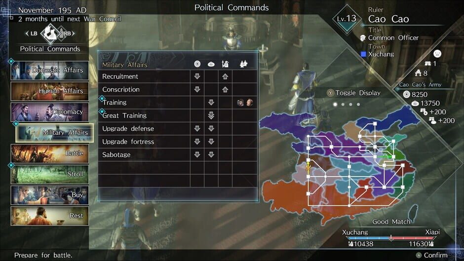 Dynasty Warriors 9: Empires - Deluxe Edition Screenshot