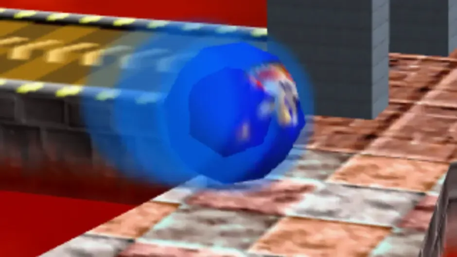 Кадър от Super Mario 64 Sonic Edition
