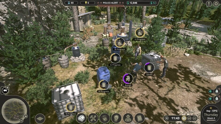 Moonshine Inc. Screenshot