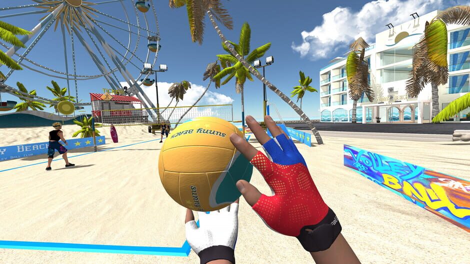 Virtua Volleyball Screenshot