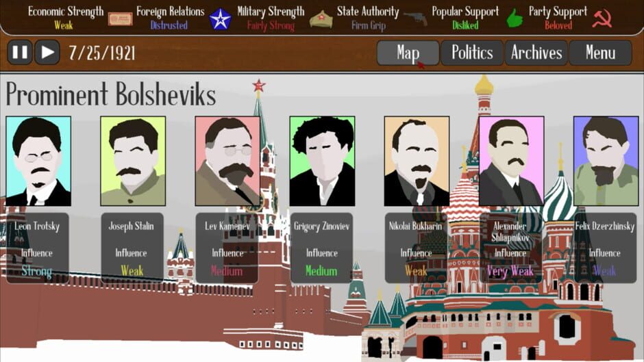 Lenin Simulator Screenshot