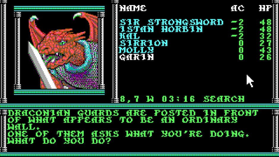 Dungeons & Dragons: Krynn Series Screenshot