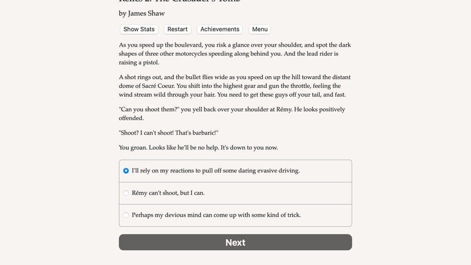 Relics 2: The Crusader's Tomb Screenshot