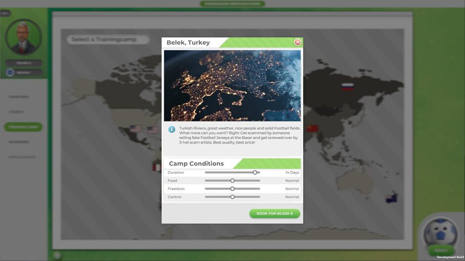 Goal! The Club Manager Screenshot
