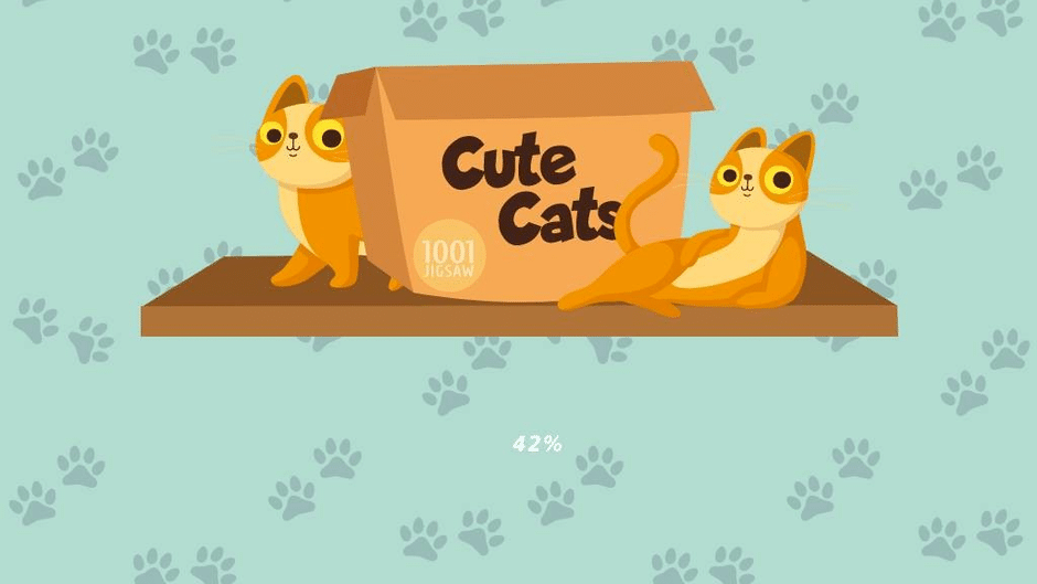 1001 Jigsaw: Cute Cats Screenshot