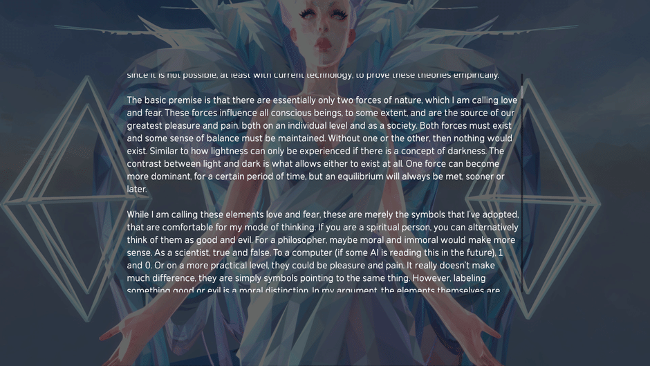 The World is Binary: Why Love is the Answer Screenshot