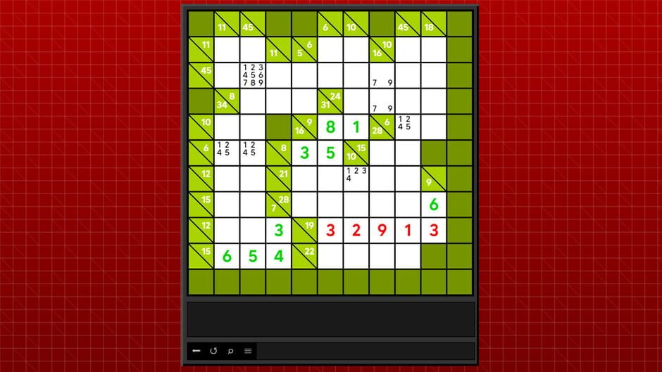 สกรีนช็อตจาก Super Kakuro: Cross Sums (รูปที่ 4)