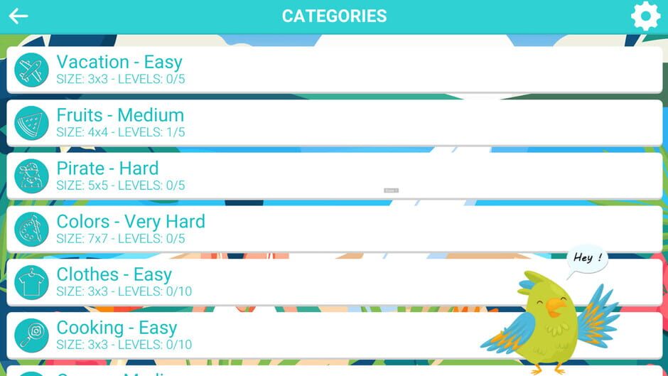 Square Word: Summer Edition Screenshot