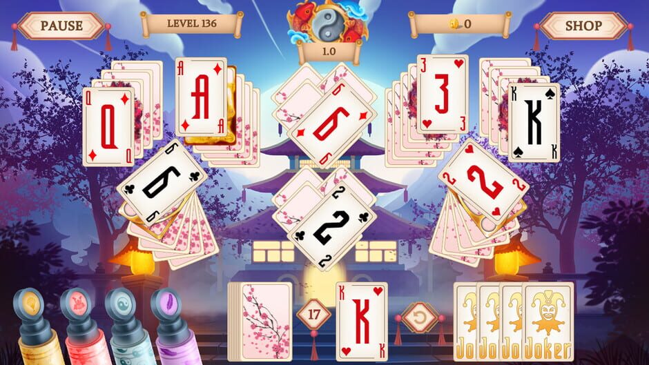 Samurai Solitaire: Threads of Fate Screenshot