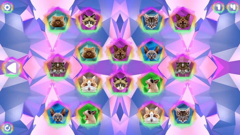 Poly Memory: Cats Screenshot
