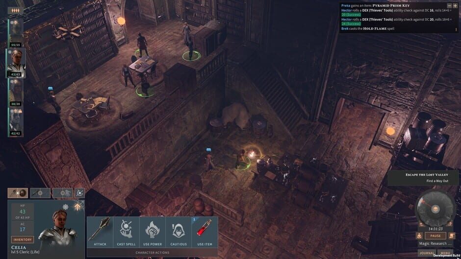 Solasta: Crown of the Magister - Lost Valley Screenshot