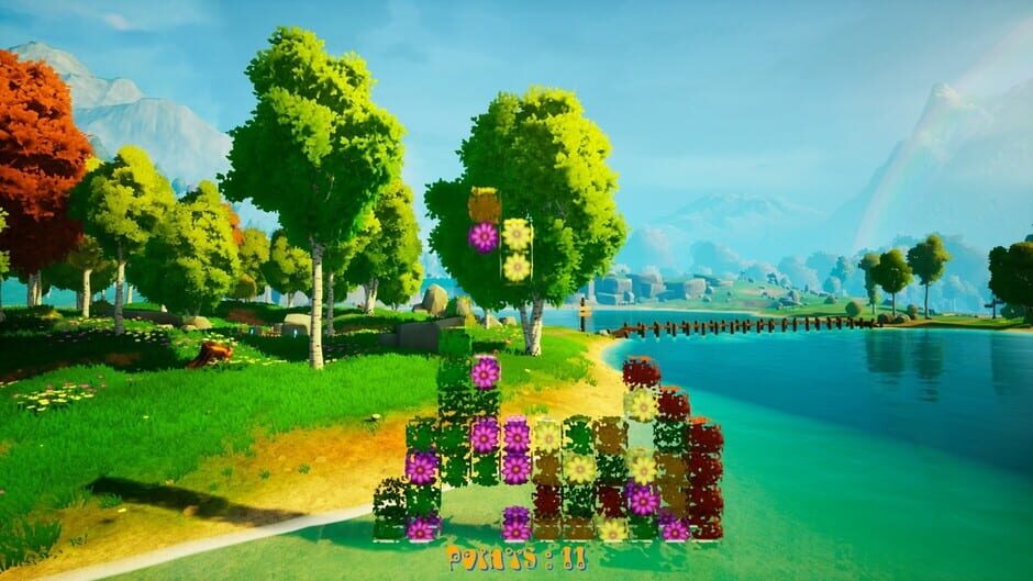 Tetris: Flower Garden Screenshot