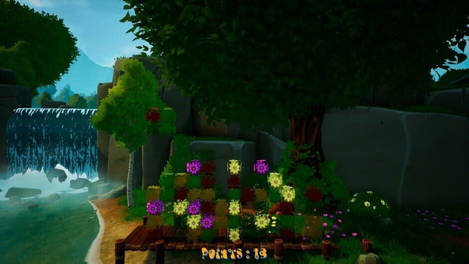Tetris: Flower Garden Screenshot