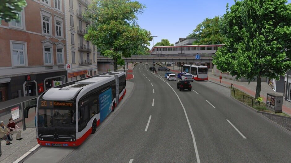 สกรีนช็อตจาก OMSI 2: Hamburg Linie 20 (รูปที่ 13)