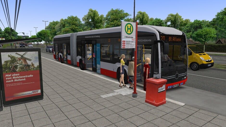 สกรีนช็อตจาก OMSI 2: Hamburg Linie 20 (รูปที่ 14)