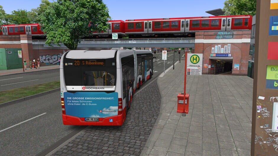 สกรีนช็อตจาก OMSI 2: Hamburg Linie 20 (รูปที่ 12)