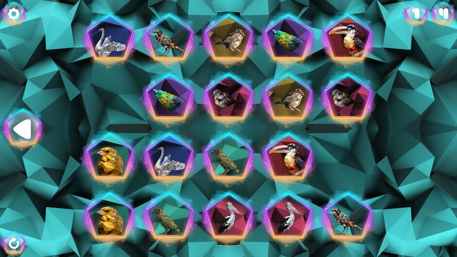 Poly Memory: Birds Screenshot