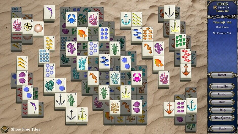 Jewel Match Atlantis Solitaire 3: Collector's Edition Screenshot