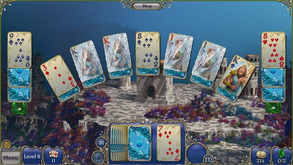 Jewel Match Atlantis Solitaire 3: Collector's Edition Screenshot