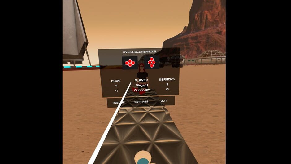 VR Pong screenshot