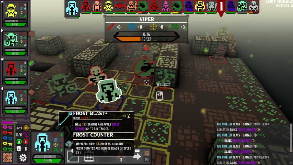 Dungeon Reels Tactics Screenshot